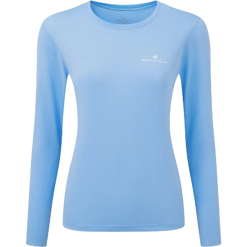 Women's Casual Apparel Ronhill Core Long Sleeve Womens Running Top - Blue