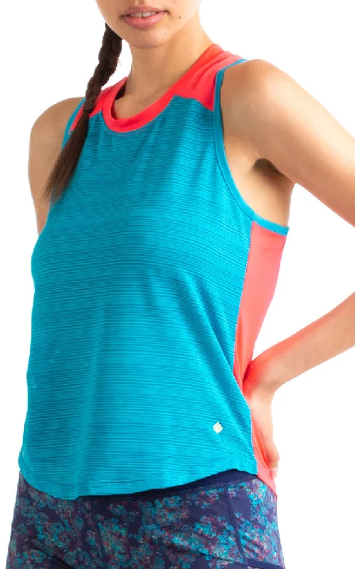 Women's Formal Event Attire Ronhill Life Wellness Womens Training Vest Tank Top - Blue