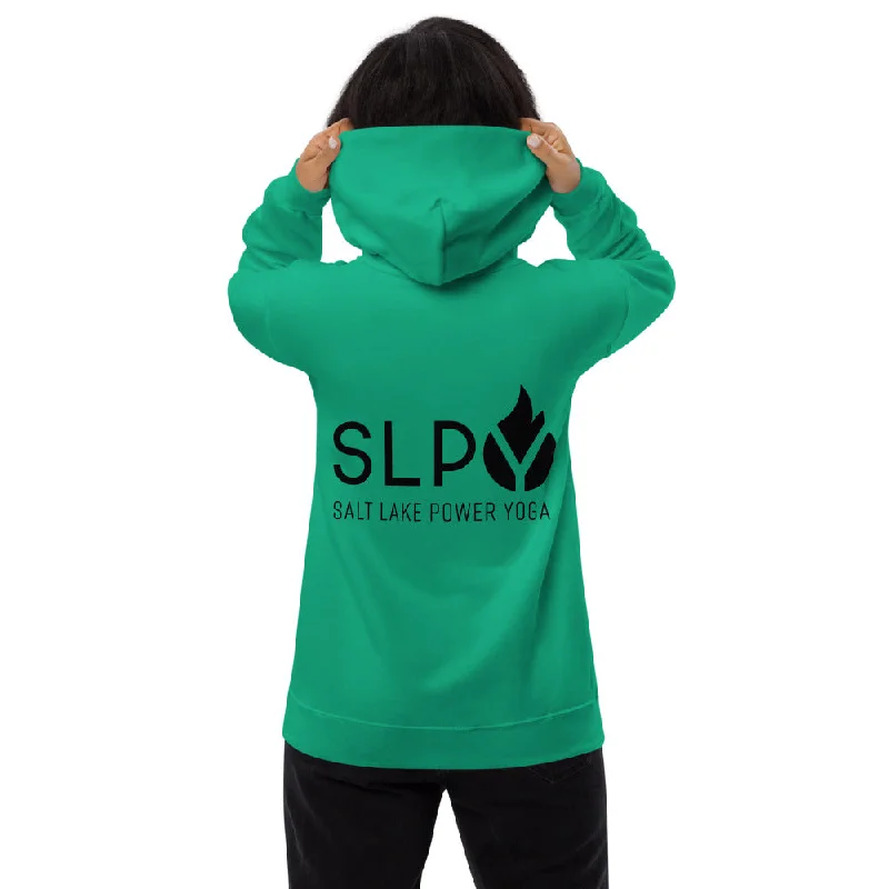 Sustainable Women's Apparel SLPY back branded - Unisex fleece hoodie