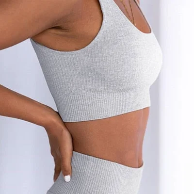 LightGray Sports Bra