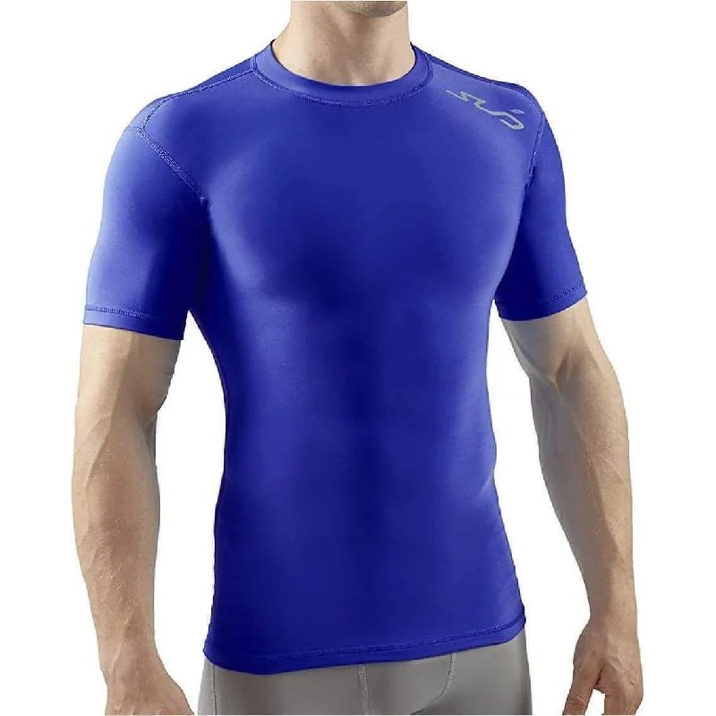 Women's Athletic Outfit Sub Sports Cold Thermal Compression Baselayer Mens Top - Royal