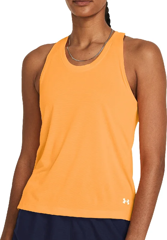 Women's Garments Under Armour Launch Womens Running Vest Tank Top - Orange