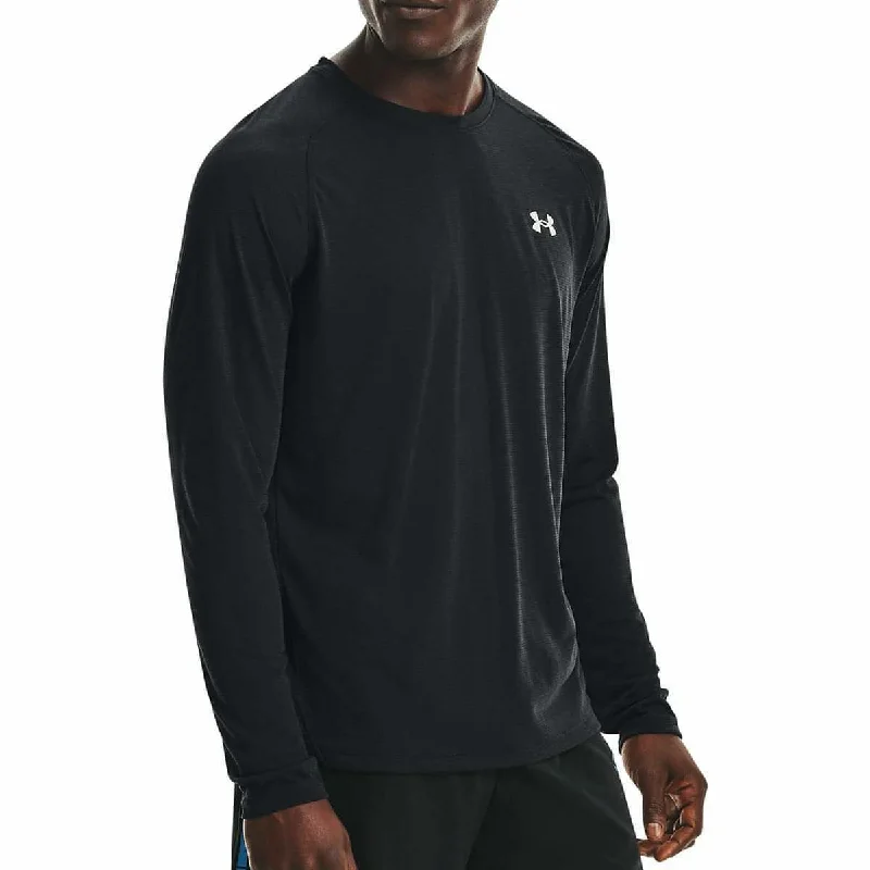 Women's High-Fashion Outfit Under Armour Streaker Long Sleeve Mens Running Top - Black