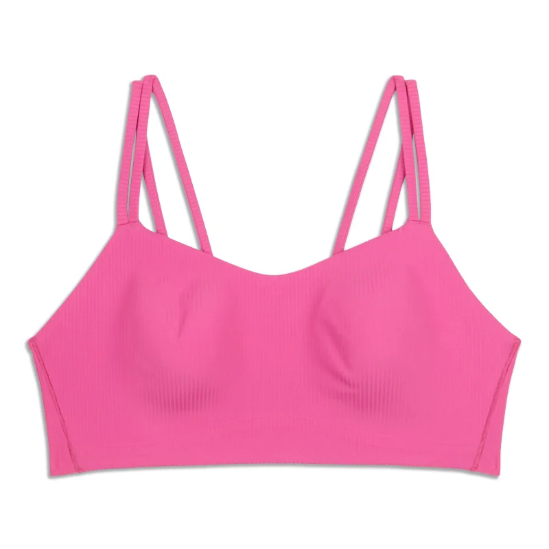 Chic Women's Garments Like A Cloud Ribbed Bra - Resale