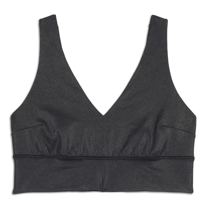 Stylish Women's Apparel lululemon Align™ Ribbed V-Neck Bra - Resale