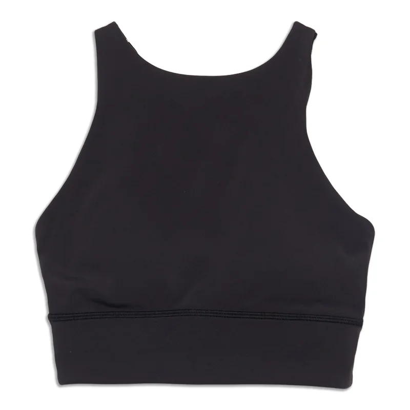 Women's Casual Wear Clothes lululemon Energy High-Neck Longline Tough Bra - Resale