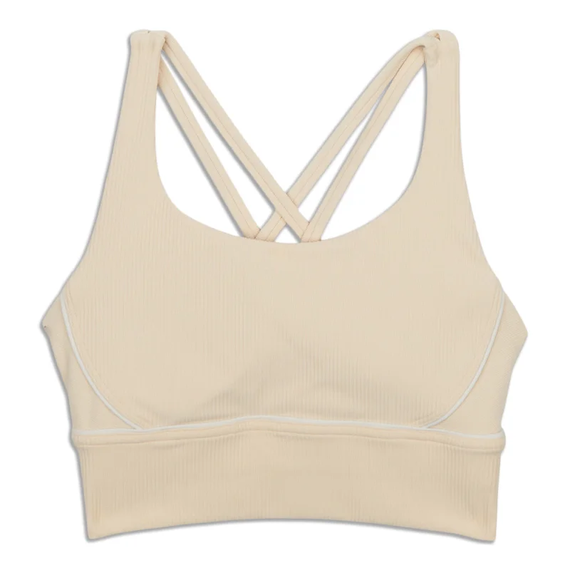 Women's Vintage Clothes lululemon Energy Longline Bra Ribbed - Resale