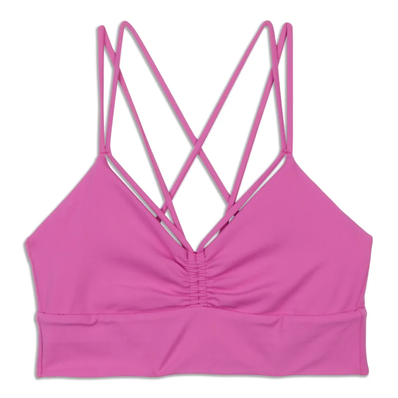 Women's Work Outfit For The Office Nulu Strappy V-Neck Yoga Bra - Resale