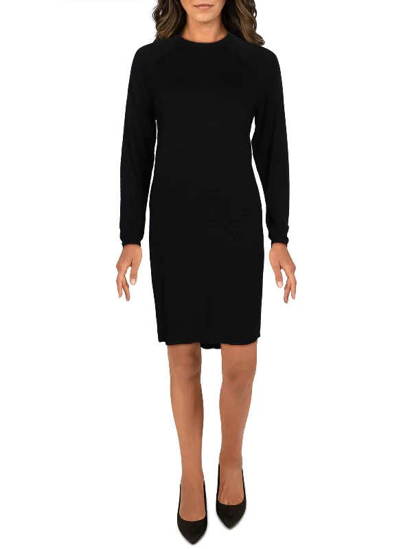 Stylish Women's Garments Womens Casual Knee Sweatshirt Dress