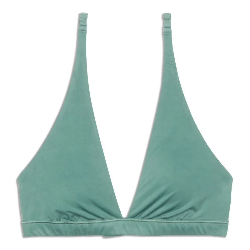 Women's Classic Outfit Wundermost Ultra-Soft Triangle Bralette A–D Cups - Resale