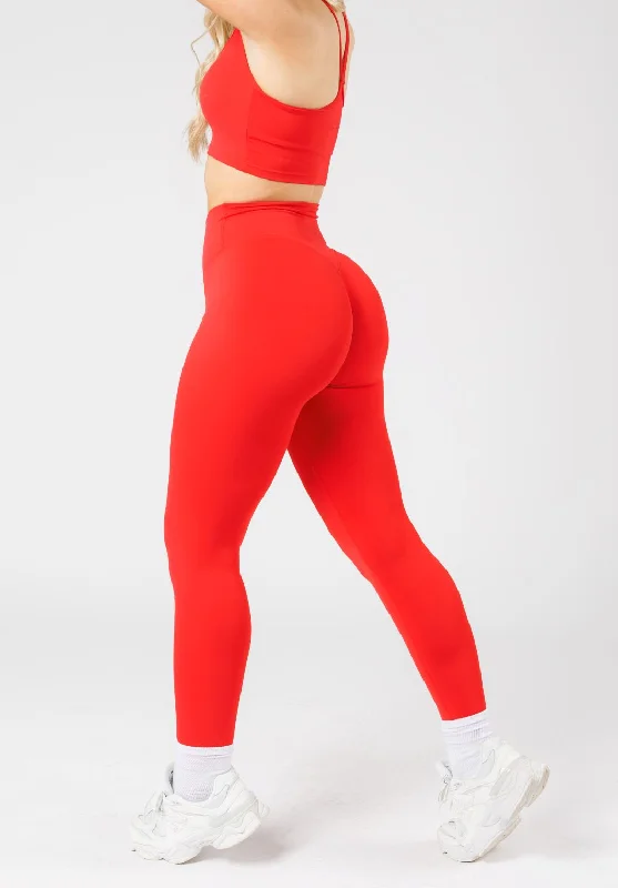 Women's Vacation Outfit RecStretch Original Sculptseam® Plus Legging Cherry