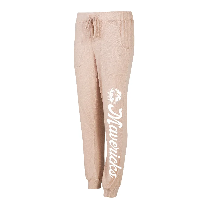 Women's Clothing For Special Occasions DALLAS MAVERICKS CONCEPTS SPORT WOMEN'S BEIGE SWEATPANTS